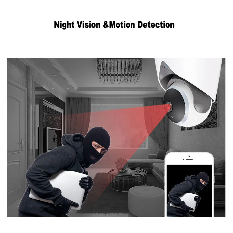 Heanworld 1080P Wireless 4G SIM Card WiFi IP Camera 2.0MP PTZ Home Security 3g CCTV with microphone sd slot night vision | Безопасность
