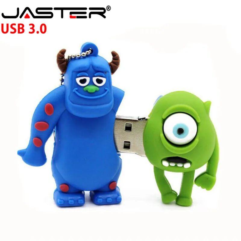 JASTER милый Университет Монстров USB флеш-накопитель USB 3,0 флеш-накопитель Миньоны карта памяти 4 ГБ 8 ГБ 16 ГБ 32 ГБ 64 ГБ подарок