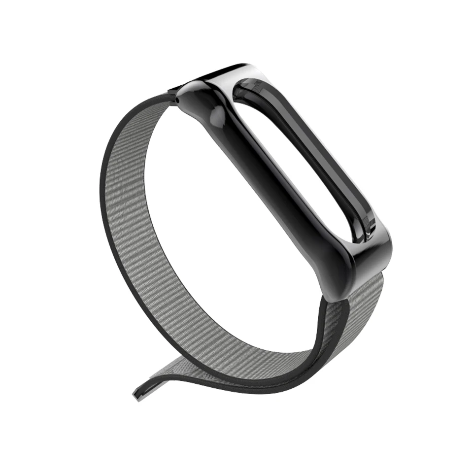 sea shell Mi jobs mi band 2 ремешок спортивный нейлоновый ремешок-петля для Xiaomi mi ремешок 2 Браслет Смарт-часы для mi band 2 ремешок-браслет - Цвет: sea shell