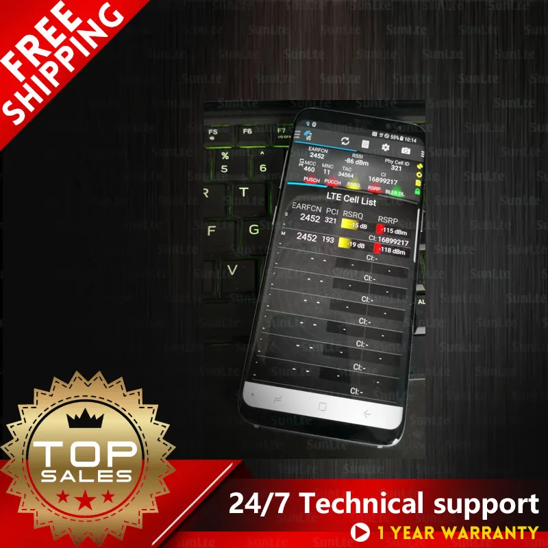 Tems S8 G9500 тест драйв телефон Поддержка VoLTE/3CA/256 QAM/PESQ и POLQA замок группа/ tems pocket/Tems