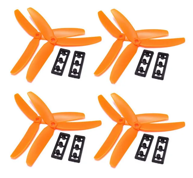 4 пары Gemfan 5030 5*3 3-Blade Prop CW CCW нейлоновый Пропеллер для RC 250 F330 Quadcopter | Игрушки и хобби