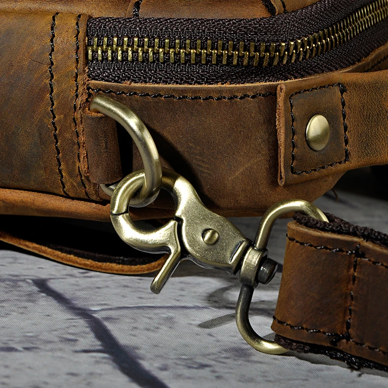 Кожаная мужская многофункциональная Повседневная модная сумка-мессенджер через плечо дизайнерская сумка Mochila на пояс Сумка для планшета сумка 2074