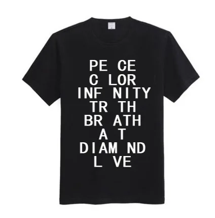 Футболка BIGBANG G dragon PEACEMINUSONE с альбомом одежда для боев мужчин и женщин Корейская