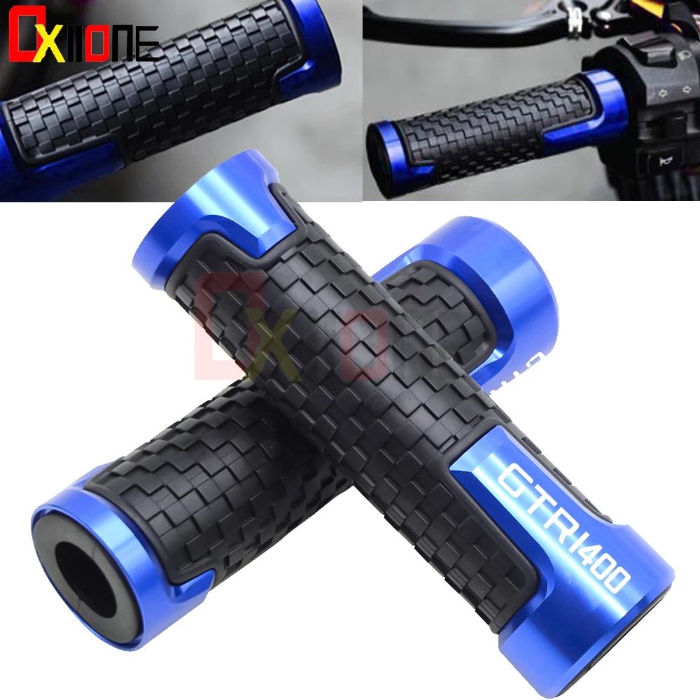 

7/8" Aluminum Motorcycle Plastic CNC Accessories Moto Handlebar Grip 22MM Handle Bar For KAWASAKI GTR1400 / CONCOURS 2007-2016