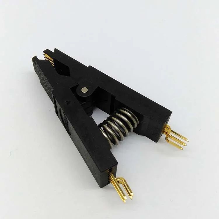 BIOS SOP8 SOIC8 согнутый оригинальный тестовый зажим контактный шаг 1 27 мм