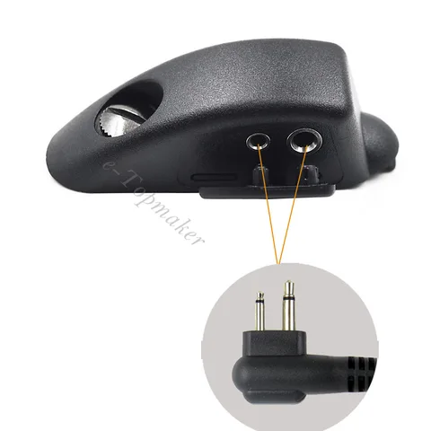 Адаптер для наушников для радио Motorola GP340 GP380 GP680 GP1280 GP338 GP328 аксессуары для раций