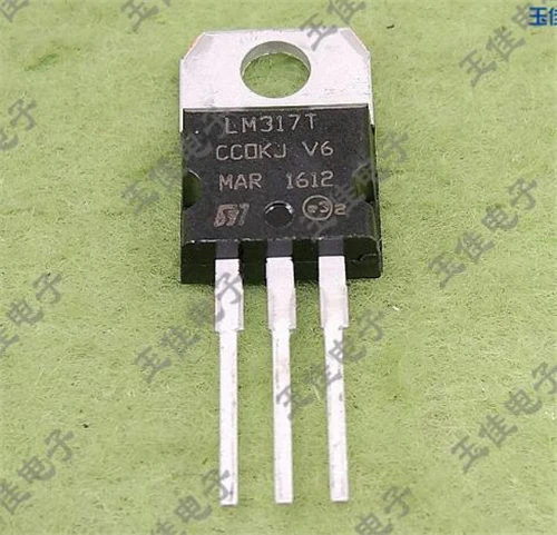 Бесплатная доставка! ST LM317T регулятор напряжения/регулируемый + 1 2/37V TO 220