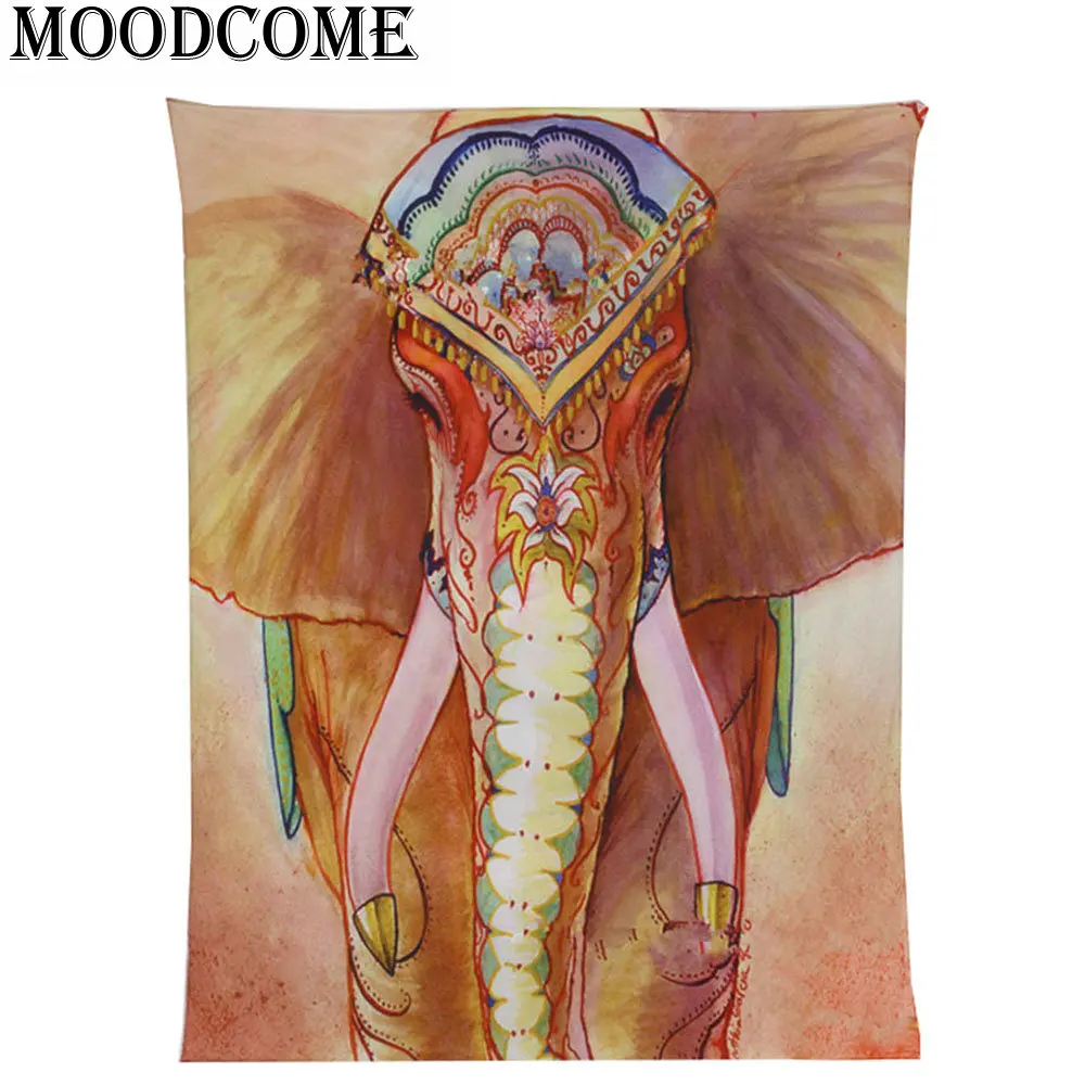 indiano mandala elephant blanket hippie wall hanging decorative | Дом и сад