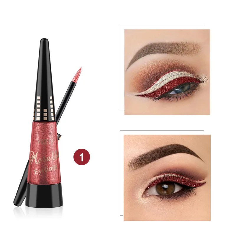 Продается профессионалами блестящие глаза Make Up вкладыш для Для женщин легко