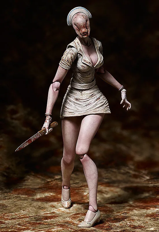 LSY Figma фигурку серии Silent Hill 2 пузырь глава ПВХ Коллекционная модель игрушки Лидер