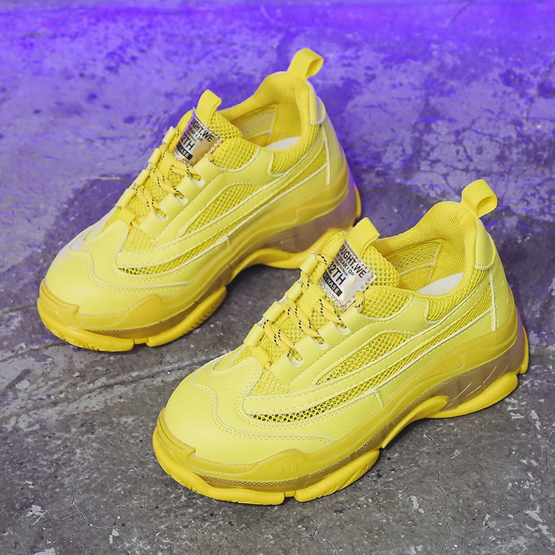 Женские кроссовки на плоской подошве Модные дышащие Размеры 35 40 2020|Женские и