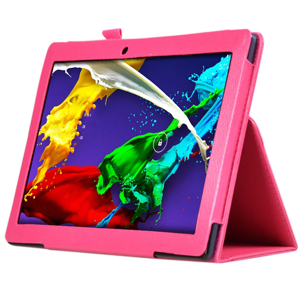 Чехол для Lenovo Tab3 10 Plus Tab2 X30F/M зернистость личи чехол из искусственной кожи