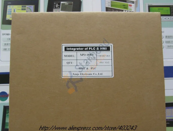 XP3 18RT XINJIE интегрированный ПЛК и HMI все в одном с ЖК панелью|plc hmi|hmi panelhmi lcd |