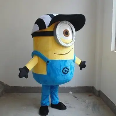 Косплей костюм Миньона для взрослых 2014|mascot costume|character costumesminion mascot costume adult |