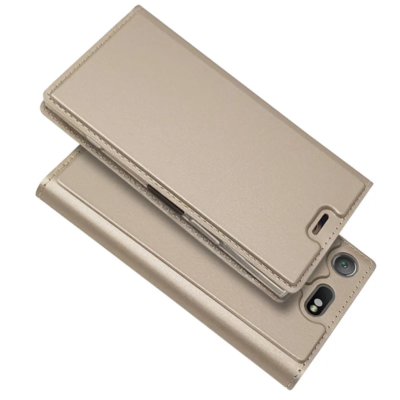 Кожаный чехол-книжка PDGB для sony Xperia 1 Z5 Mini XZ Премиум XZS XZ1 Compact XZ2 XZ3 XZ4 Роскошный чехол-книжка