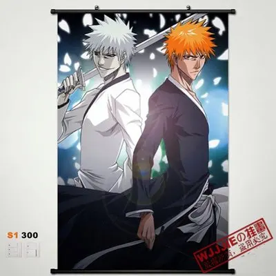 Аниме 60*90 домашний декор плакат стены прокрутки отбеливатель Kurosaki Ichigo|wall scroll|scroll