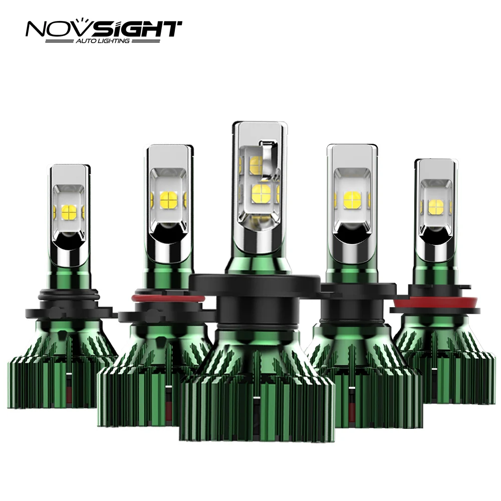 NOVSIGHT автомобиль свет H7 светодиодный H1 H11 HB2 противотуманных фар HB4 9005 9006 60 Вт авто
