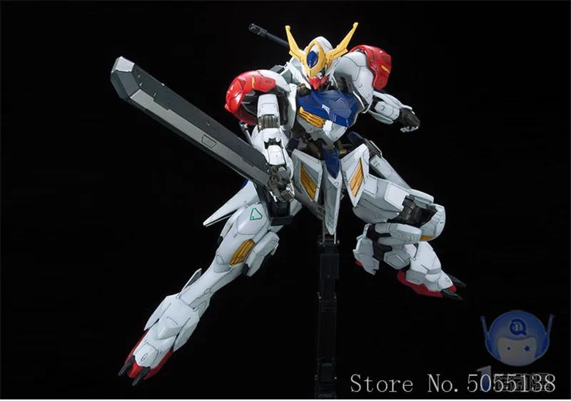 Bandai Gundam модели в наличии на складе сборе 56825 ТВ 01 ASW G 08 Barbatos 1/100 робот Гандам
