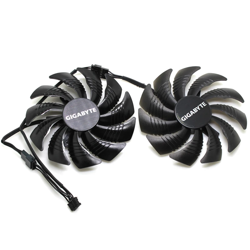 4-контактный Вентилятор охлаждения T129215SU 0.50A для видеокарты Gigabyte GeForce GTX 1050 1060 1070Ti RX 570 580 RX 480