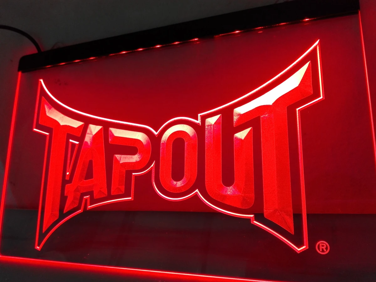 

LD429- Tapout светодиодный неоновая фотография, поделки для домашнего декора