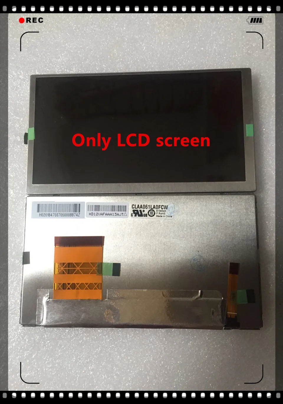 

new High quality original 6.1inch CLAA061LA0FCW Car Navigation Display LCD Screen Touch screen
