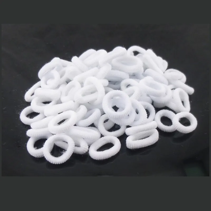 Оптовая продажа 100 Детская резинка для волос с круглым носком фруктовый цвет