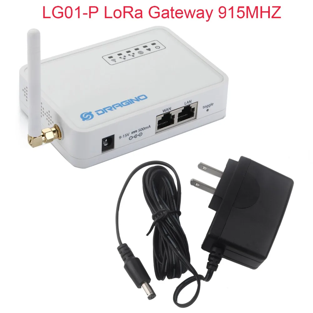 Для Dragino LG01-P Wifi LoRa Gateway 433 mhz/868 mhz/915 Mhz дальний беспроводной, открытый источник OpenWrt LoRa IoT+ источник питания
