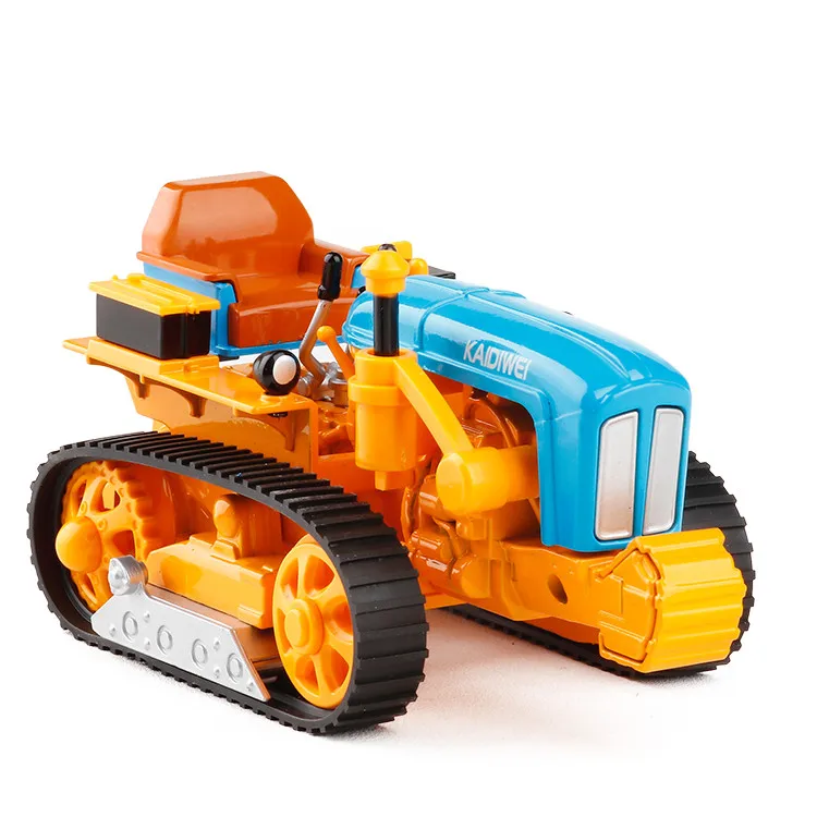 Высокая имитация 1:18 цинковый сплав гусеничный модель трактора коллекция и