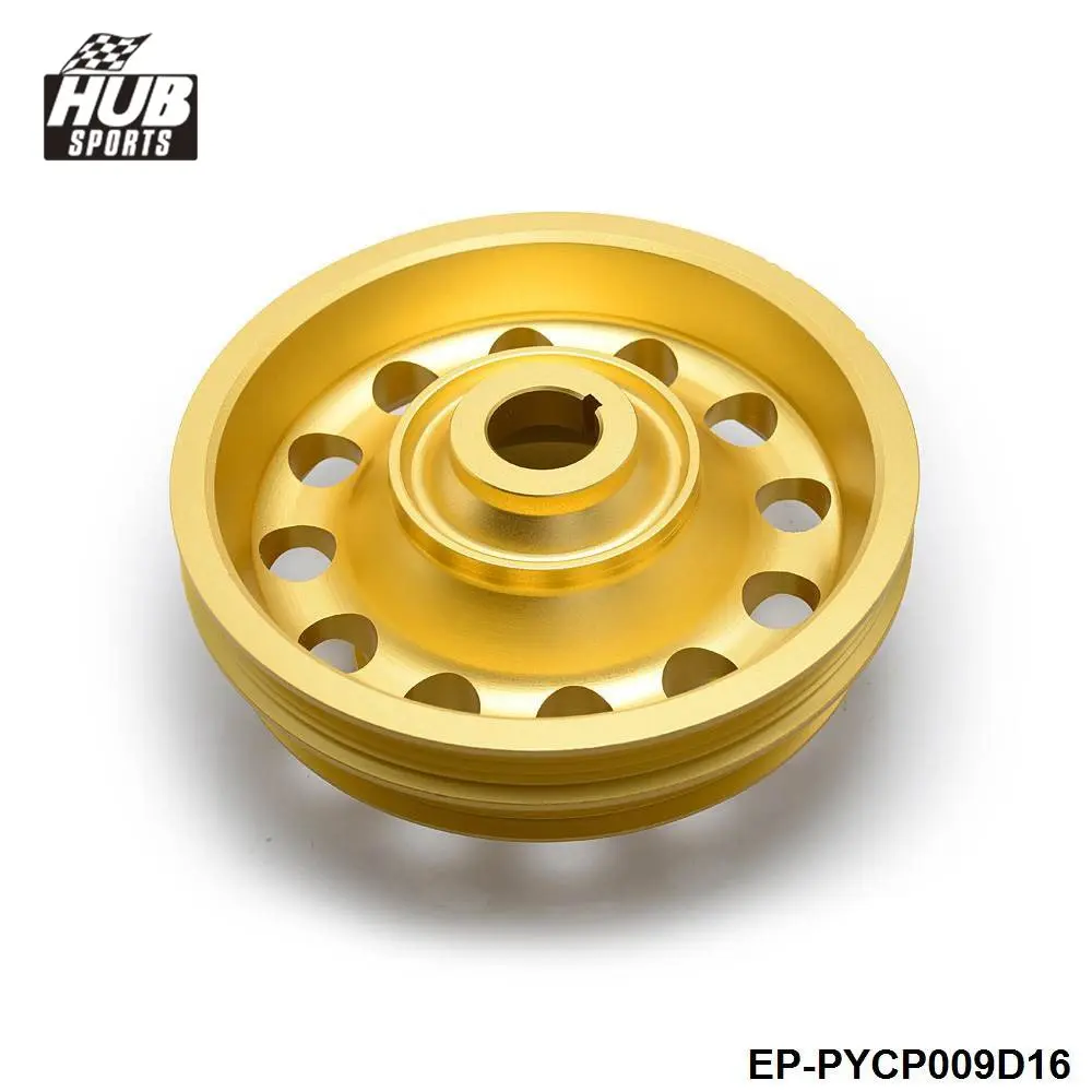 Алюминиевый кривошипный вал светильник шкив для Honda D Series|aluminum crank pulley|crank pulleypulley