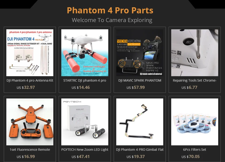 STARTRC DJI phantom 4 pro посадочный поплавок комплект для DJI phantom 3 4 pro v2.0 Дрон посадка на воде запчасти