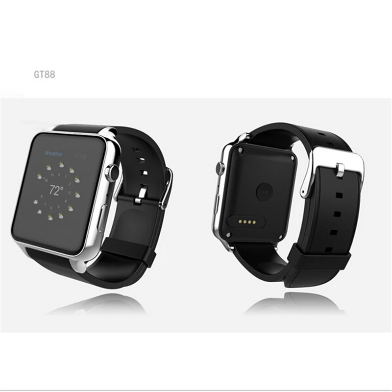Waterproof 2502c Smart Watch GT88 Bluetooth SIM V4.0 Camera NFC Heart Rate Monitor support iphone android pk a9 kw18 smartwatch |