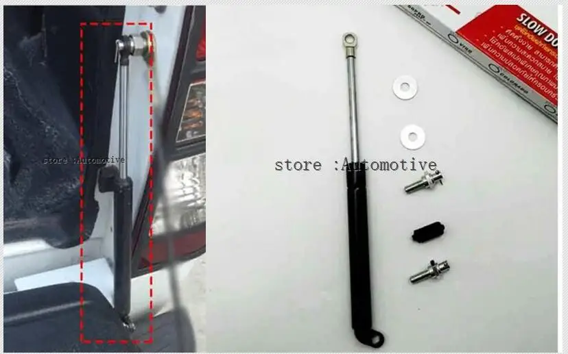 1PCS Stainless Steel Rear Tailgate Slow Down Shock Up Lift Gas Strut for Nissan Frontier Navara D40 2005-2014 | Автомобили и