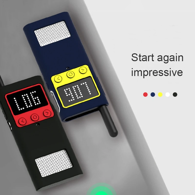 Защитный чехол силиконовый рукав кожа портативные аксессуары для Xiaomi Mijia Smart Walkie