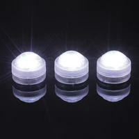 50pcslot super bright 3led white submersible led floralyte light waterproof mini vase for party event wedding
