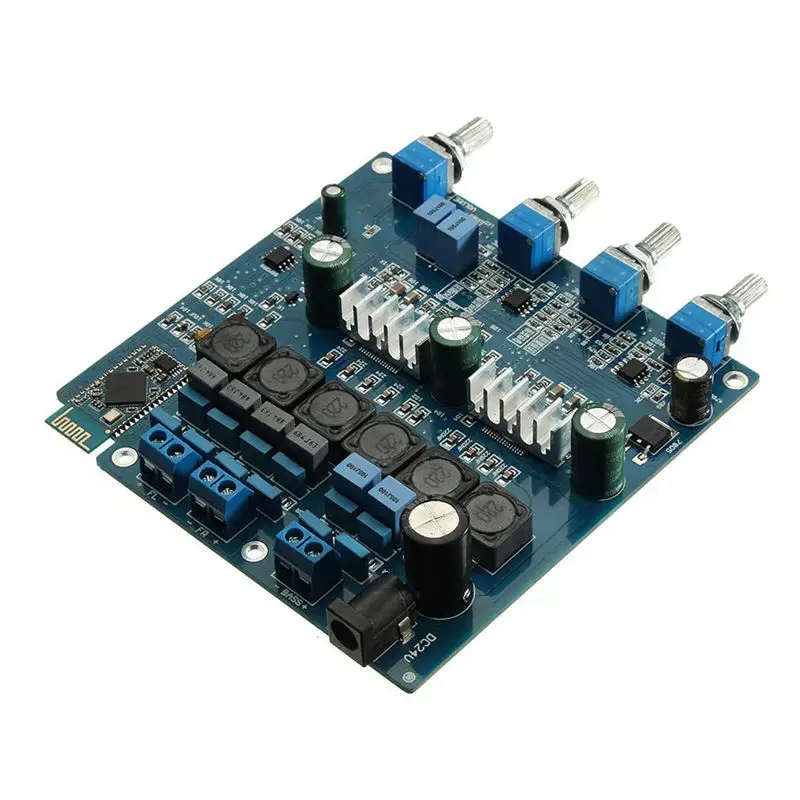 Tpa3116 2 1 50Wx2 + 100 Вт Bluetooth Csr4.0 усилитель мощности класса D с акриловым