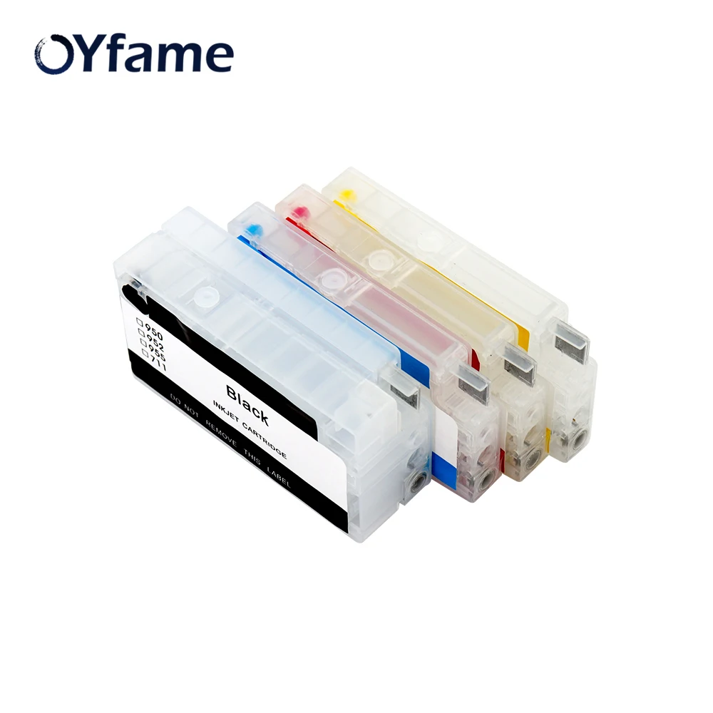 OYfame 952 953 954 чернильный картридж для HP с чипом АРК струйного принтера 7730 7740 8210 8710 8715