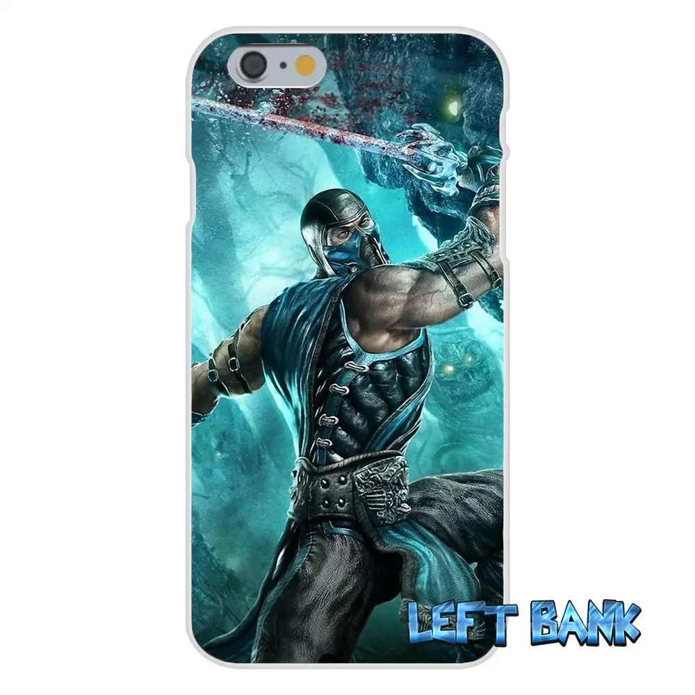 Для Sony Xperia Z z1 z2 z3 Z5 Compact m2 M4 M5 E3 T3 XA aqua Mortal Kombat Sub Zero кремния мягкая Телефон Чехол |
