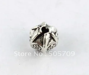 

200pcs Tibetan silver spacer beads A8509