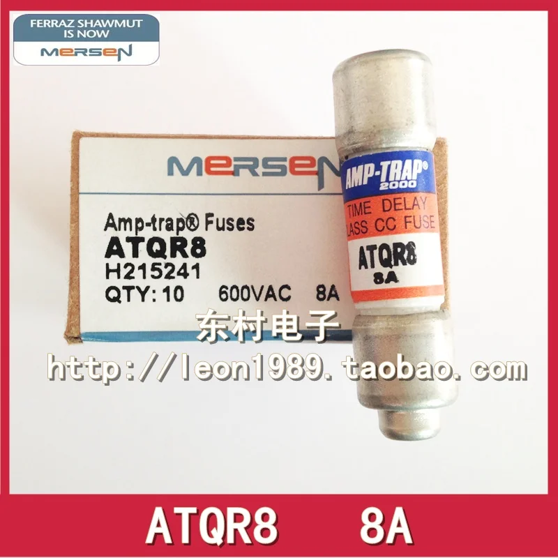 MERSEN предохранитель с задержкой Roland FERRAZ AMP-TRAP предохранители ATQR8 8A 600V |