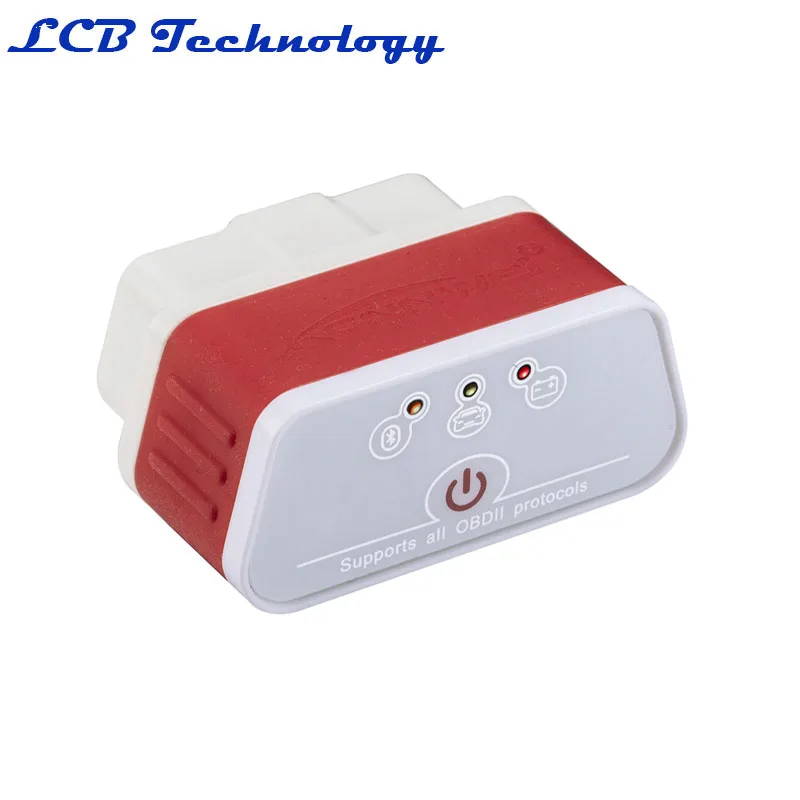2016 автомобильный диагностический инструмент KW903 ELM327 OBDII Bluetooth беспроводной