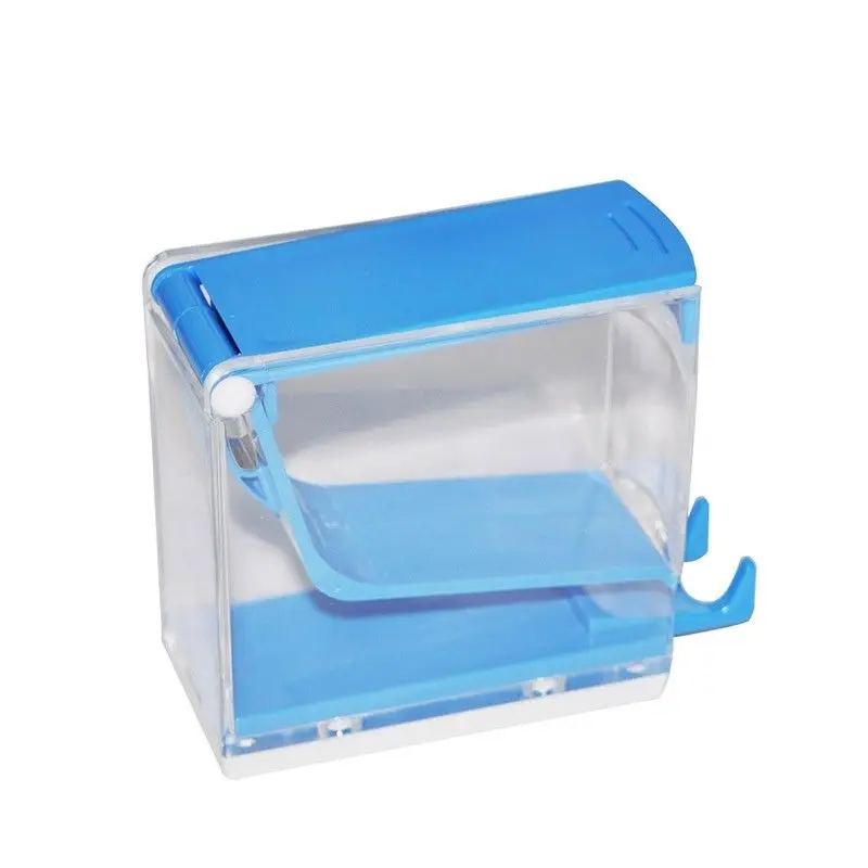 Зубной хлопок ролик диспенсер пресс тип синий|lab dental|dental labdental dispenser |