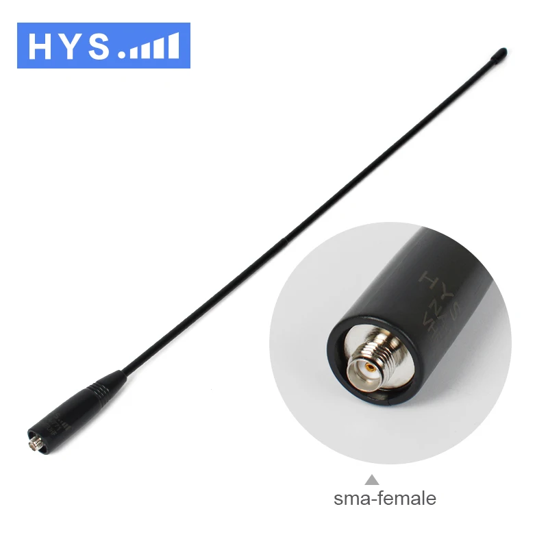 8PCS/Lot HYS NA-771 SMA-FEMALE Two way radio antenna Dual Band 144/430Mhz vhf uhf walkie talkie forHYT TC-268 TC-270 | Мобильные