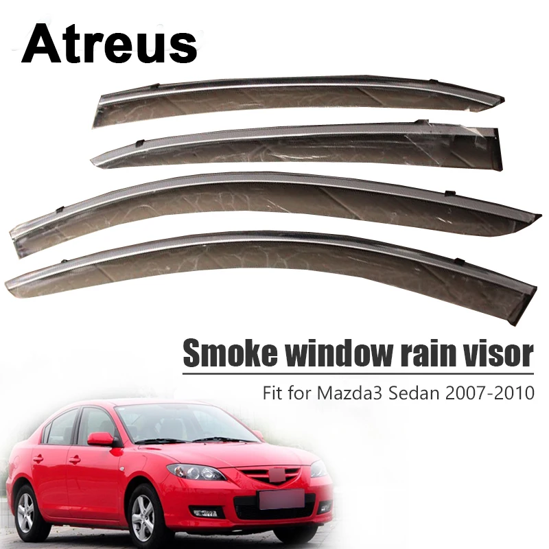 Atreus для Mazda 3 седан 2007 2008 2009 2010 автомобильные аксессуары Дверная дым Окно