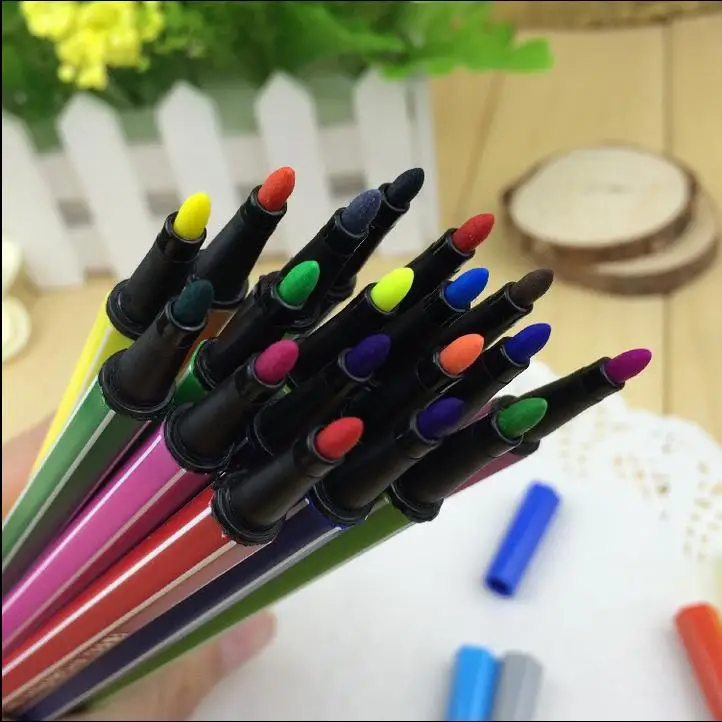 2017 топ бренда рекламные новые яркие ручка моющиеся нетоксичные детей студентов