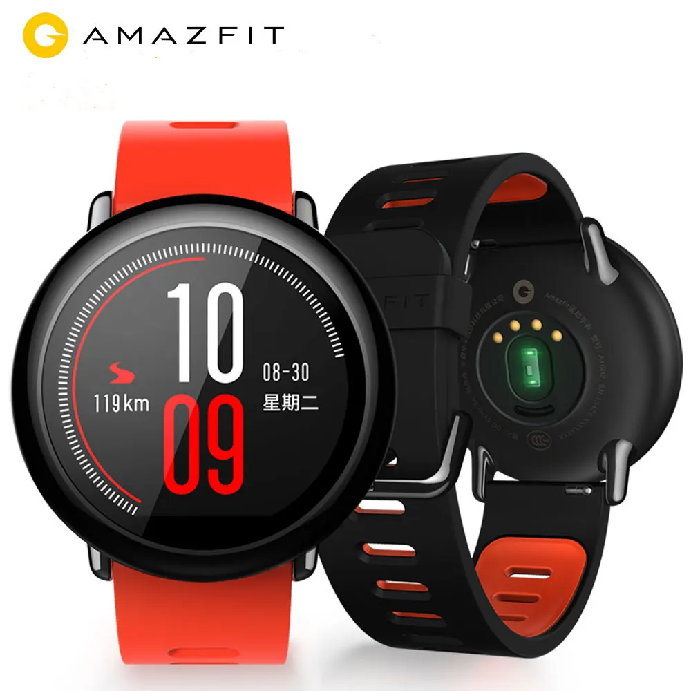 Huami AMAZFIT Смарт-часы Pace спортивный монитор сердечного ритма gps Bluetooth 4 0 Smartwatch