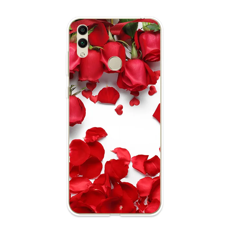 Phone Case for Huawei Honor 7A 8A Pro 7C 8C 7X 8X 7S 8S Cover Beautiful Flowers Fundas For 8 9 10 10i 20i Lite |