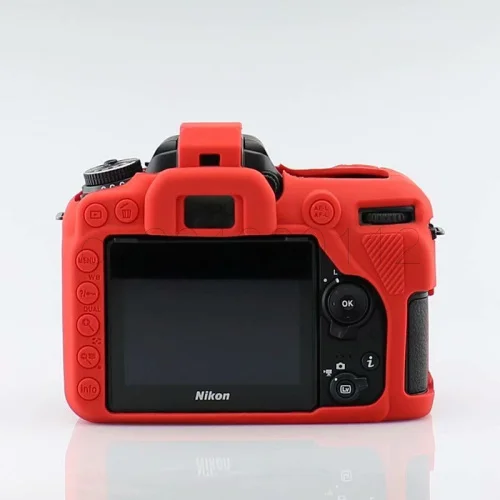 Мягкий силиконовый резиновый чехол для камеры защитный Nikon D7500 DSLR C|Аксессуары