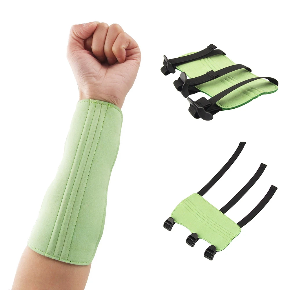 Три-ремень стрельба из лука Охранник Стрельба Arm наручей защиты мышц руку
