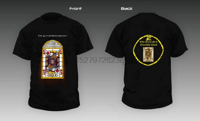 Лучший новый проект ALAN PARSONS-Включите Вашу дружественную карту футболка S-5XL |