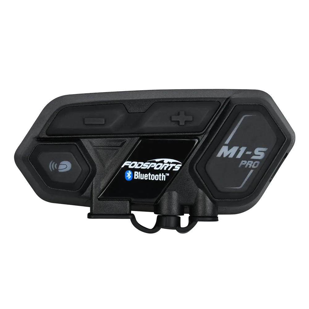2 шт Fodsports BT мотоциклетная гарнитура, шлем, домофон, M1-S pro 8 Rider, 2000 м, для групповых разговоров, мото, Bluetooth, водонепроницаемый, переговорные